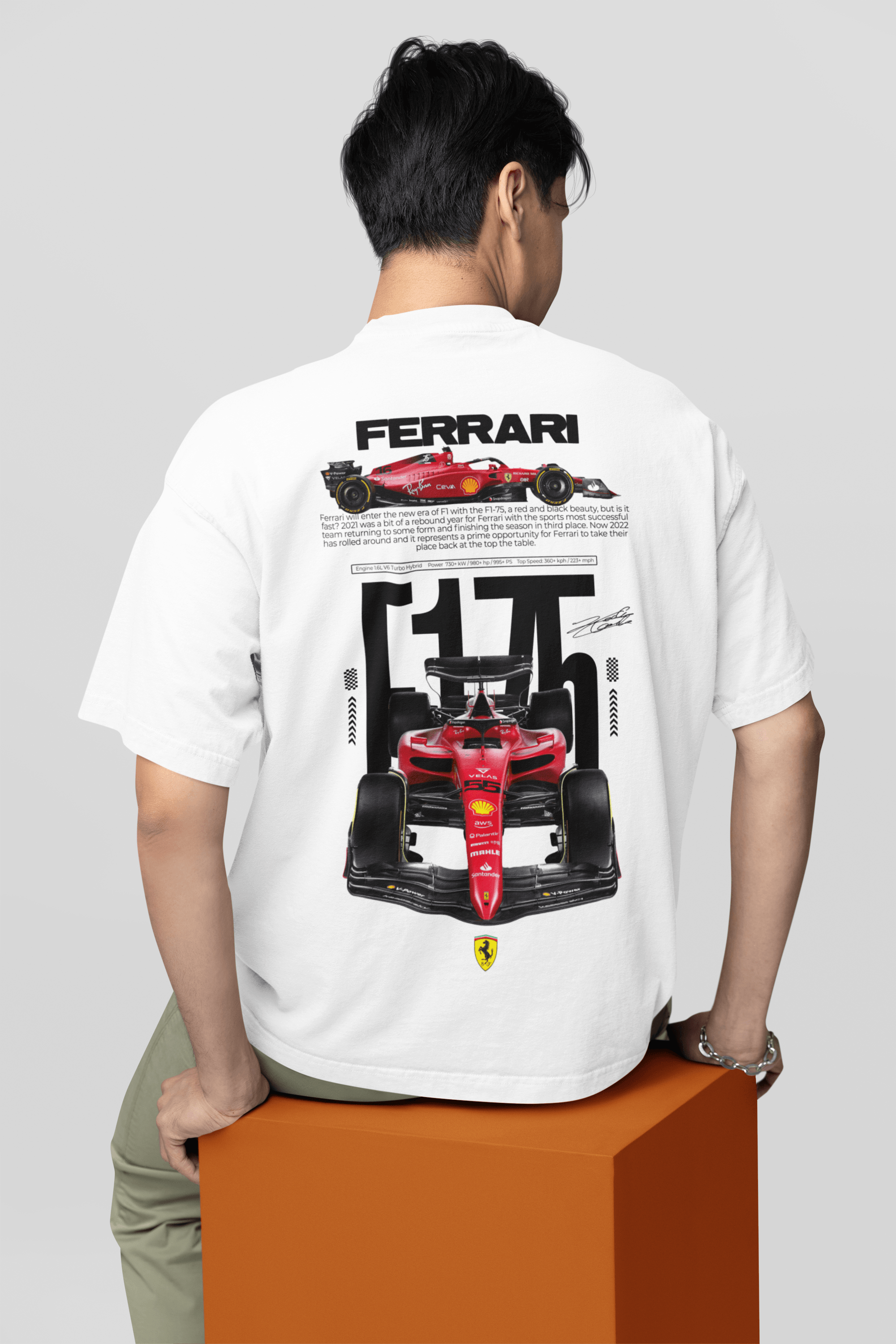 Camiseta Formula 1 Ferrari - GTS96