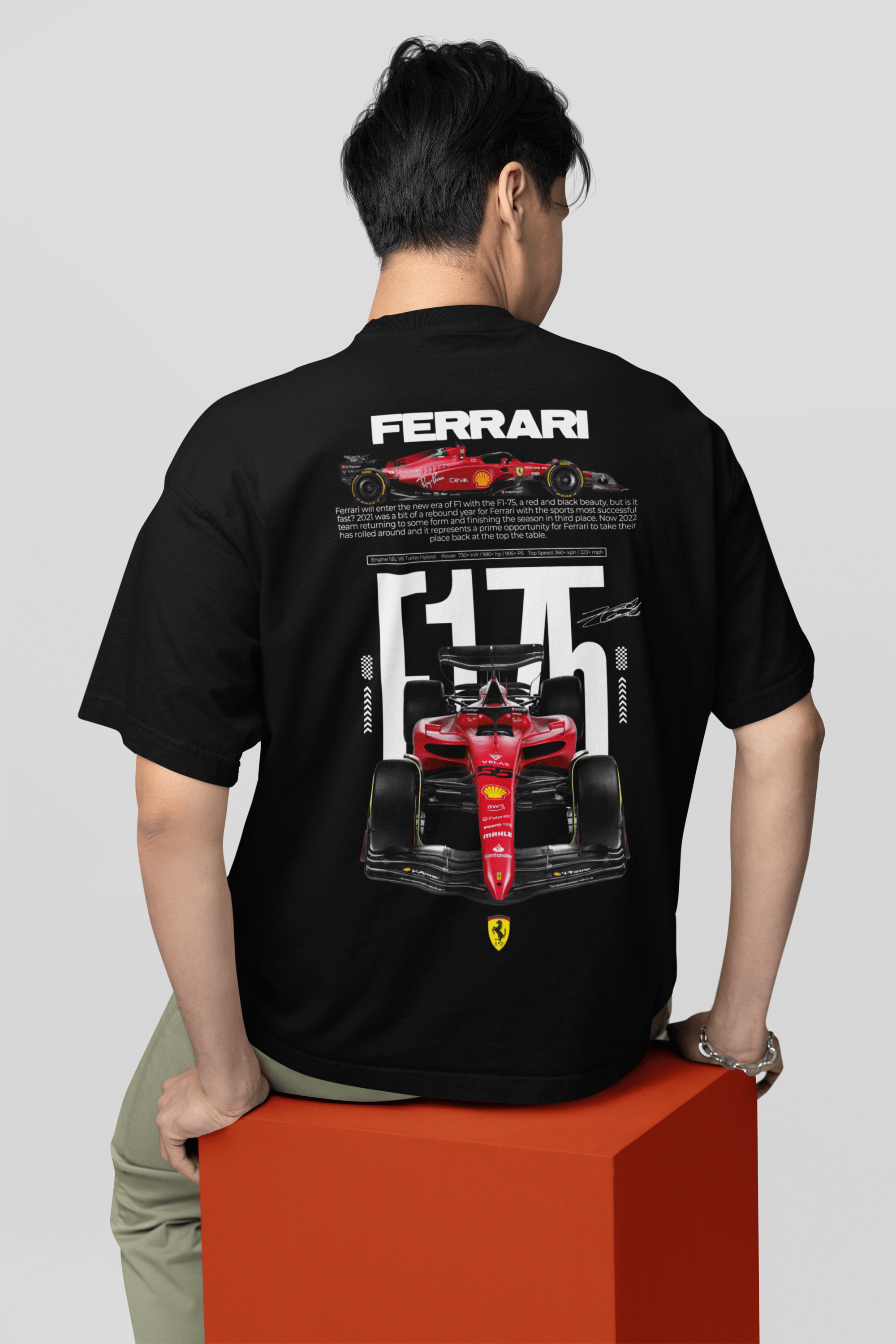 Camiseta Formula 1 Ferrari - GTS96