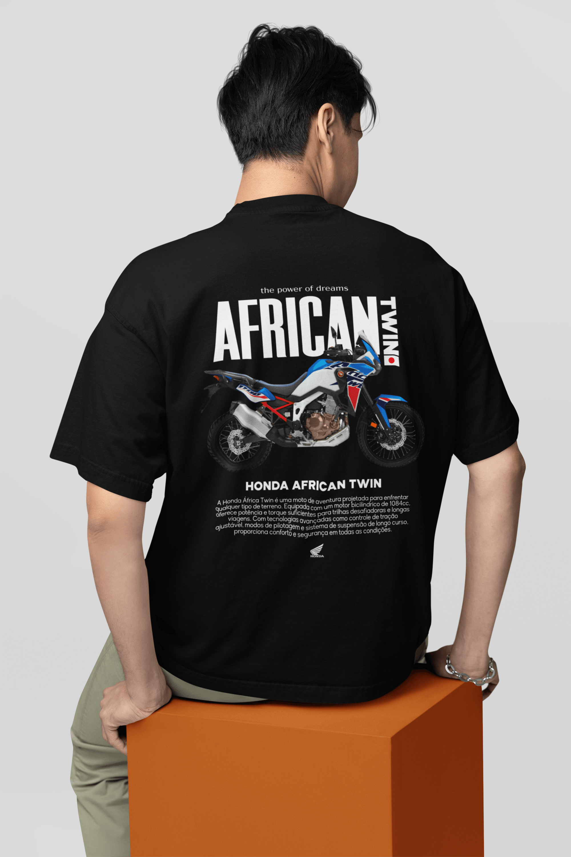 Camiseta Honda CRF 1100L Africa Twin - GTS88