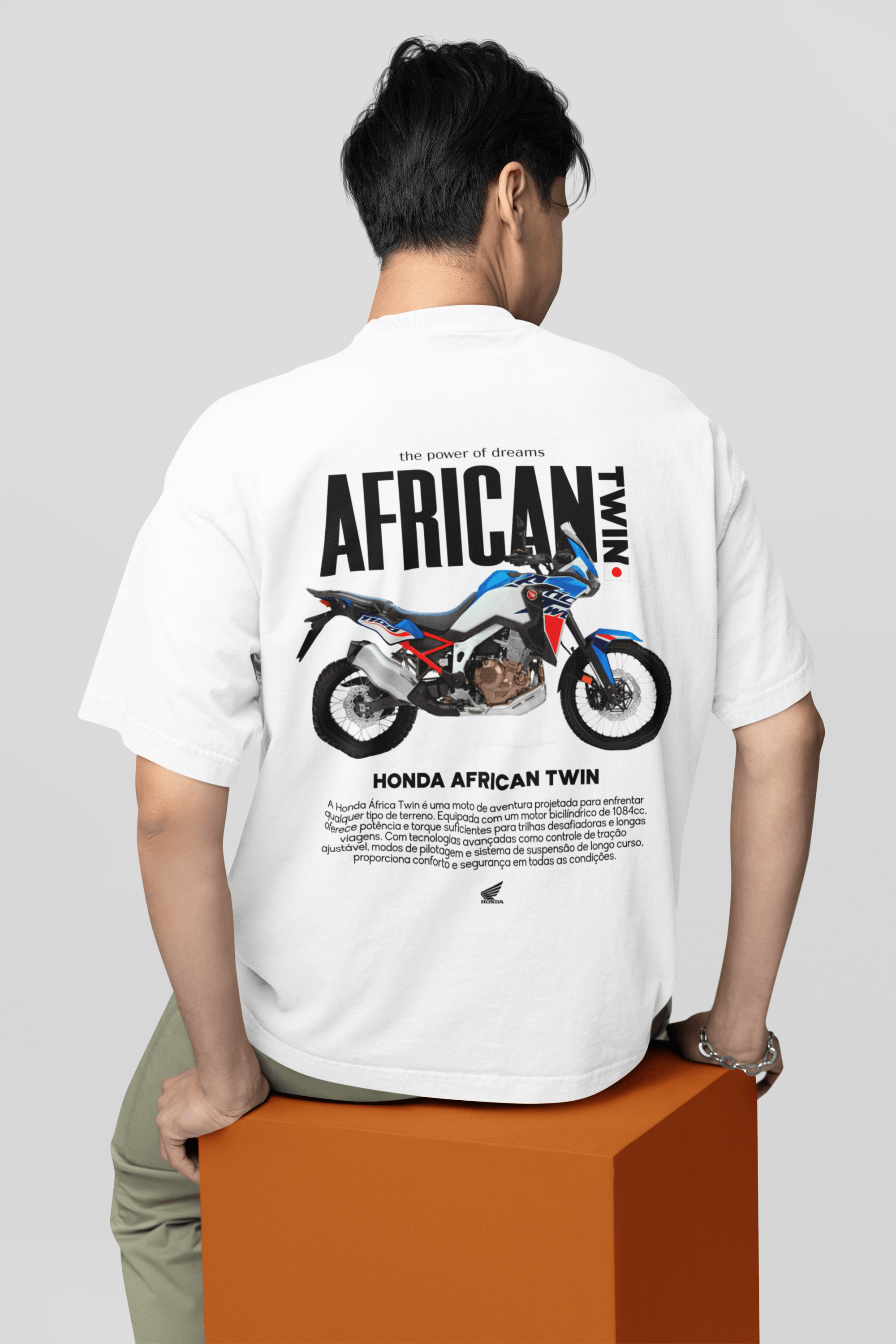 Camiseta Honda CRF 1100L Africa Twin - GTS88