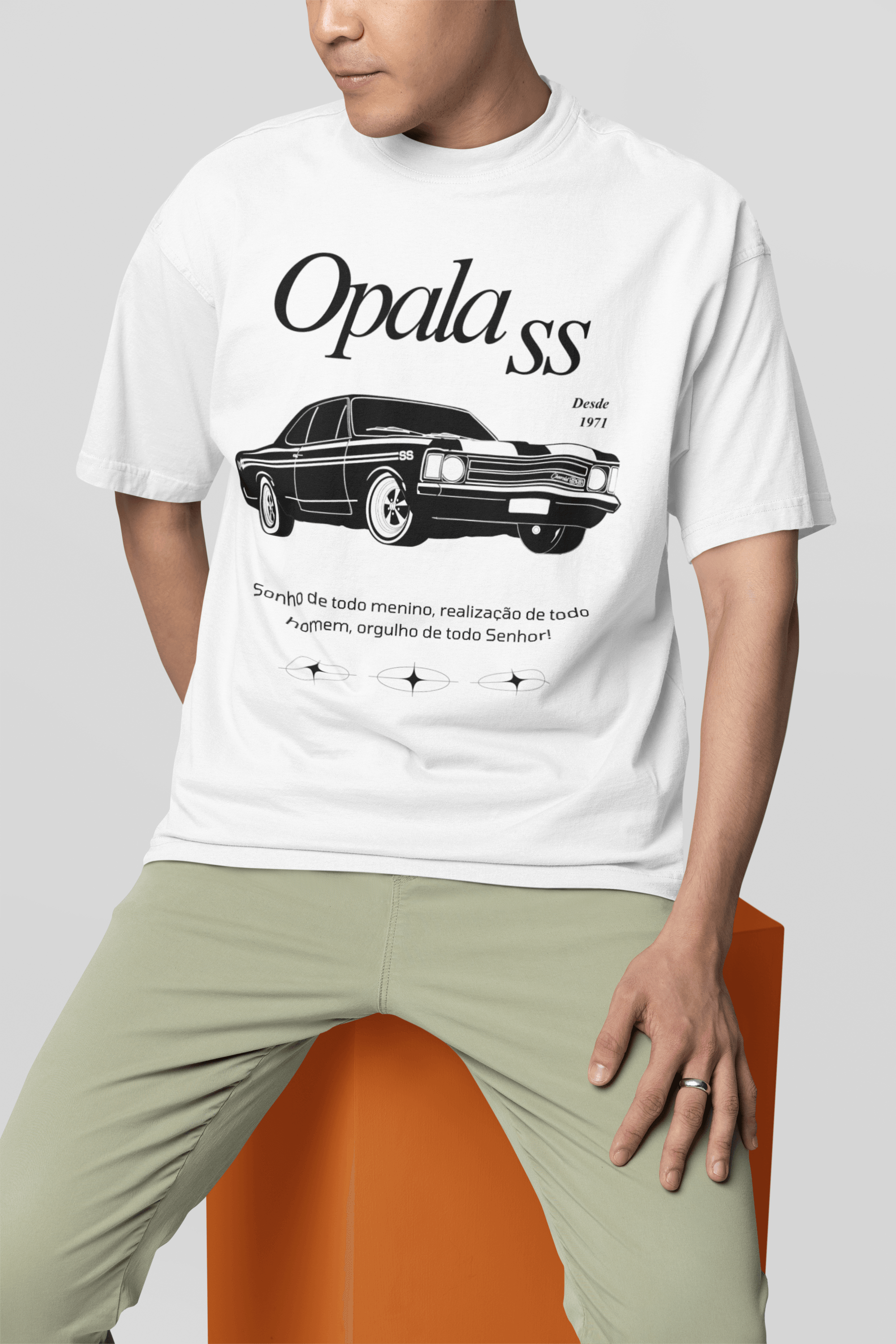 Camiseta Chevrolet Opala SS - GTS46 - Loja GTS Custons