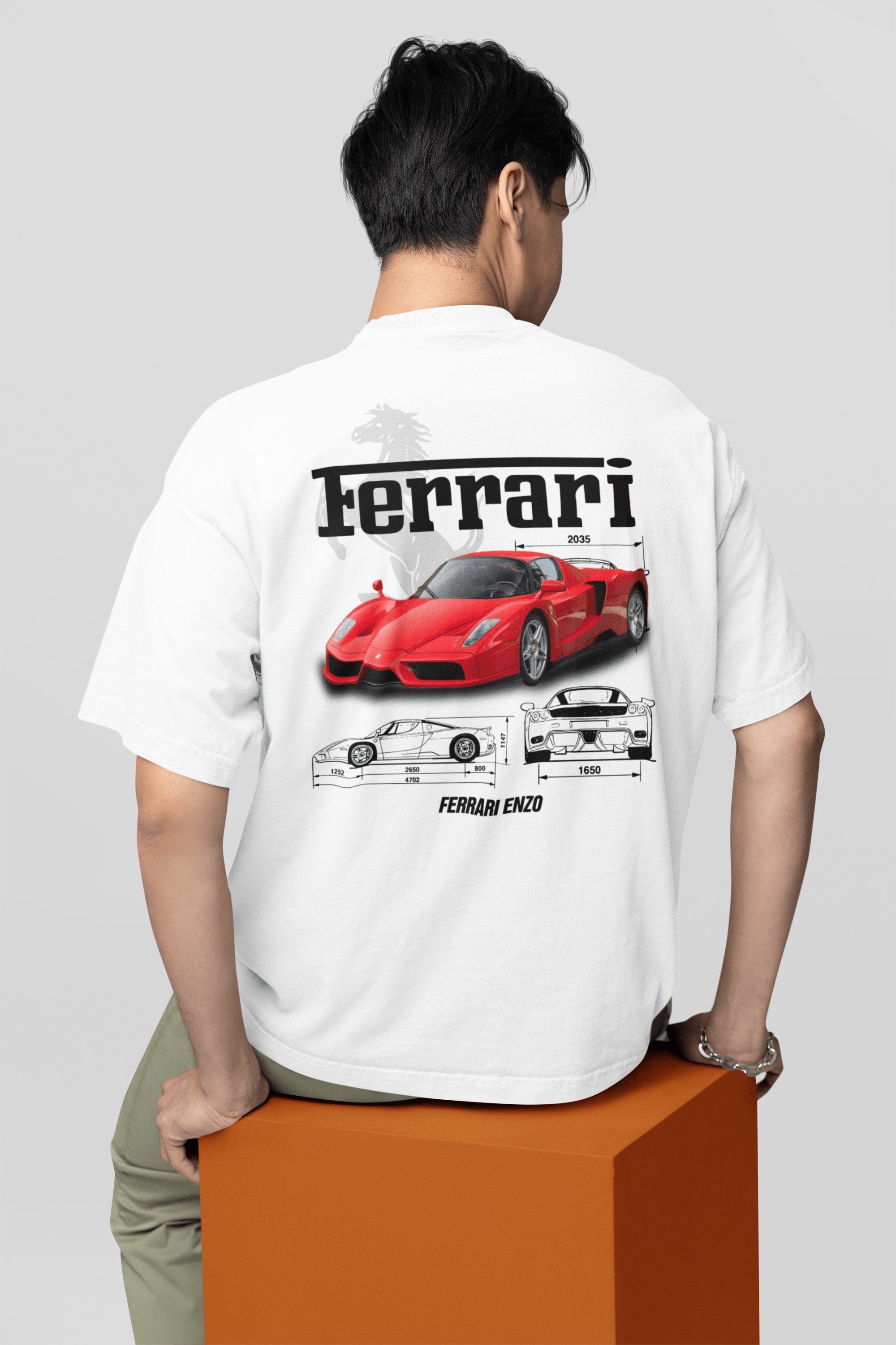 Camiseta Ferrari Enzo - GTS07 - Loja GTS Custons