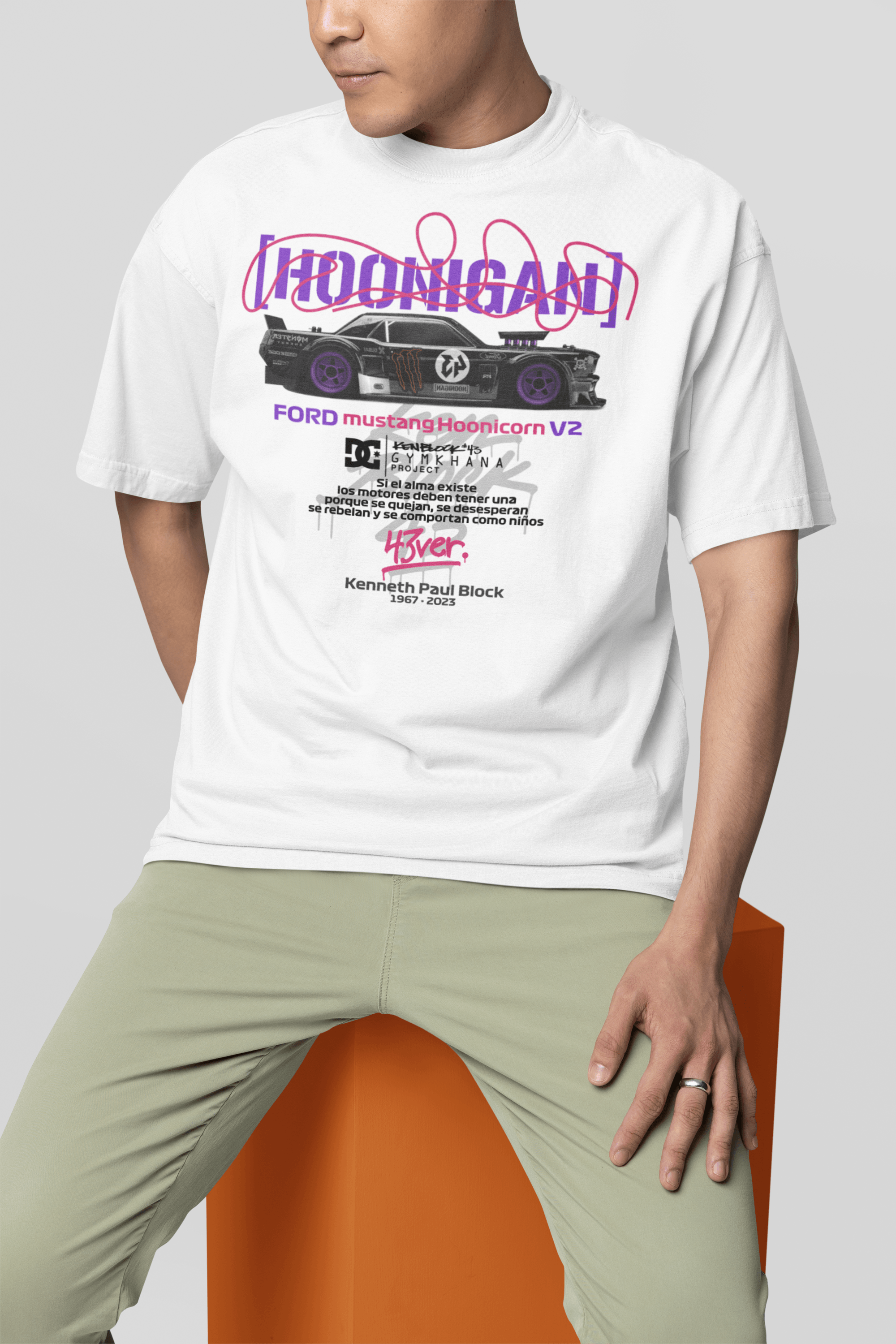 Camiseta Ken Block Ford Mustang Hoonicorn RTR V2 - GTS09 - Loja GTS Custons