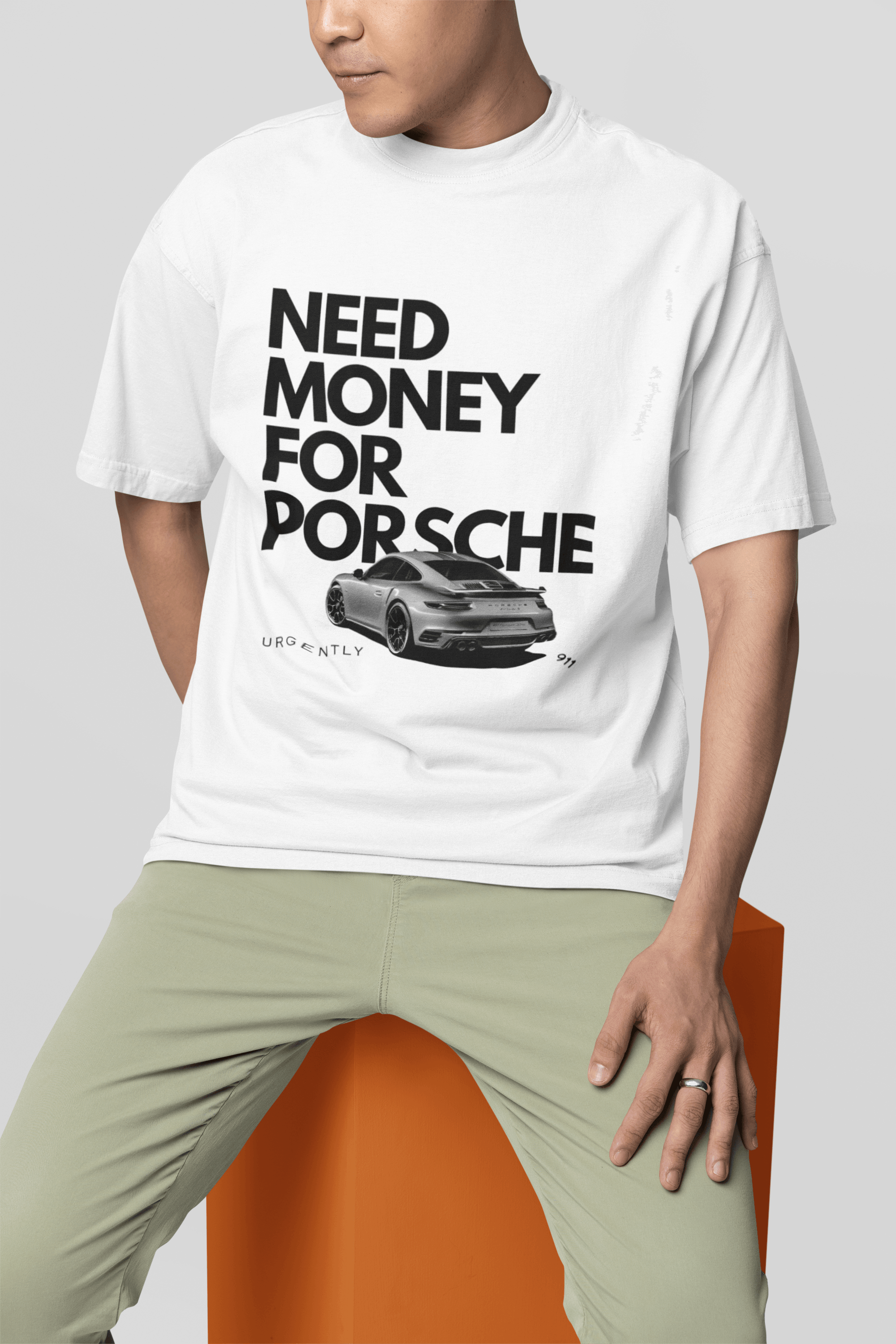 Camiseta Need Money For Porsche New - GTS50 - Loja GTS Customs