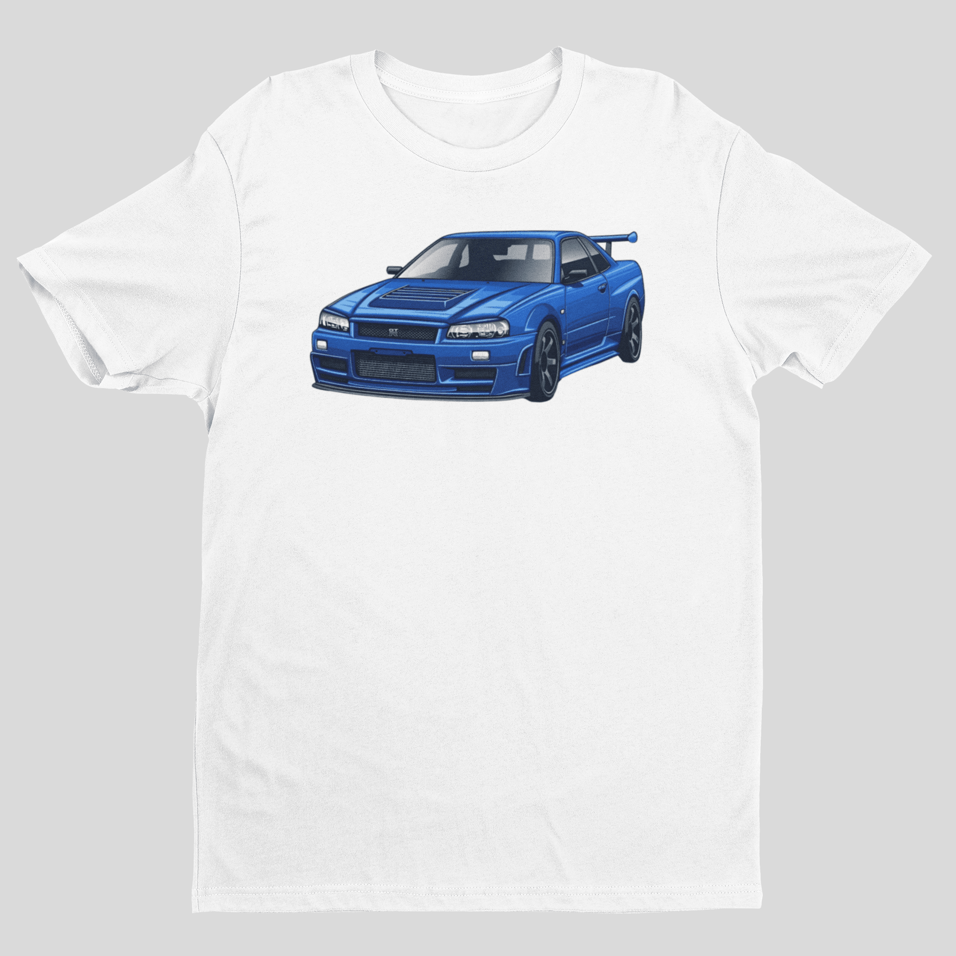 Camiseta Nissan GTR R34 Basic - GTS55-C - Loja GTS Customs