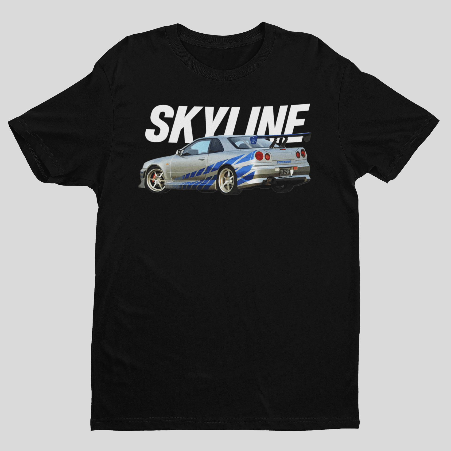 Camiseta Nissan Skyline GT-R R34 do Brian - GTS3B - Loja GTS Custons