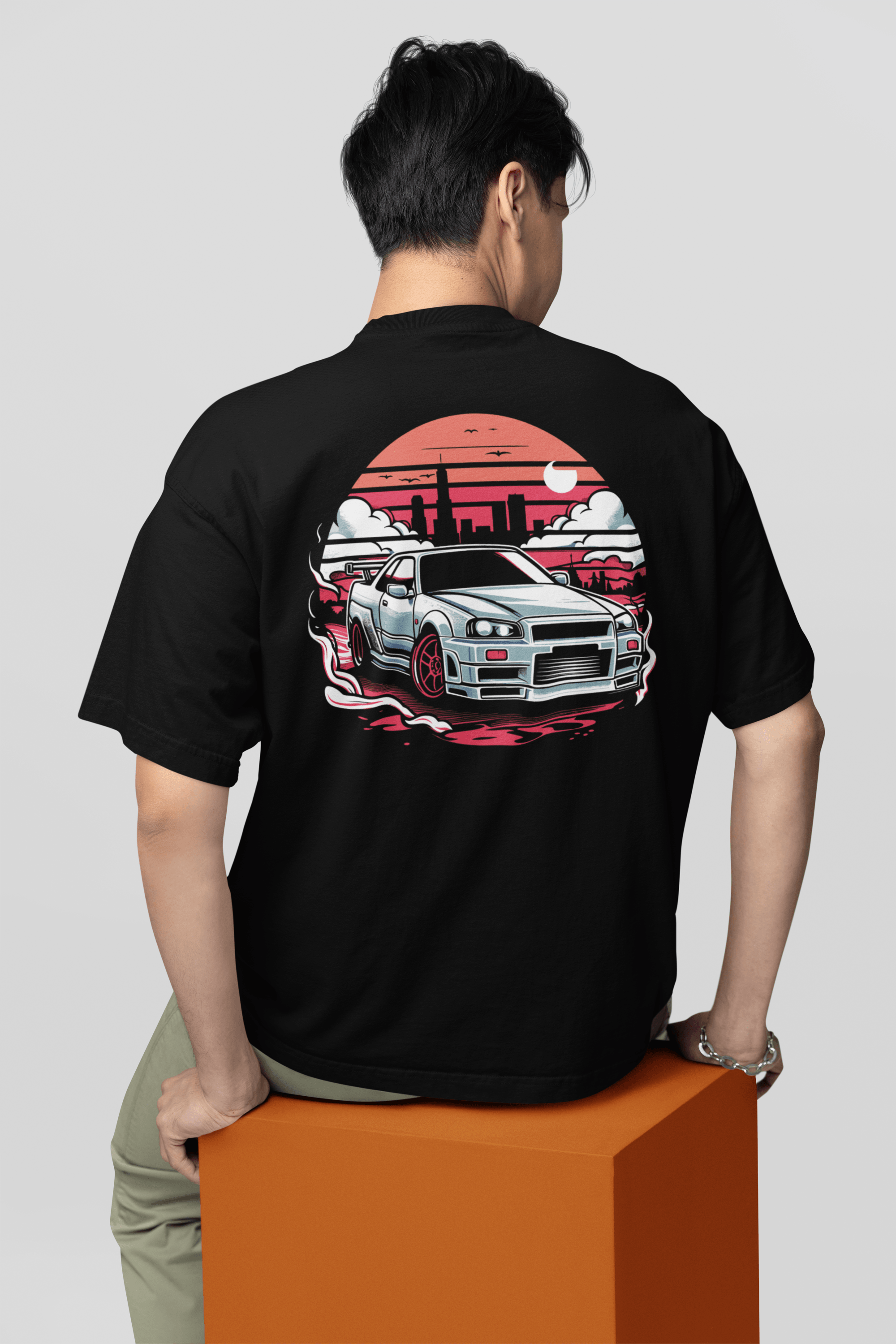 Camiseta Street Nissan Skyline GTR R34 - GTS57 - Loja GTS Customs