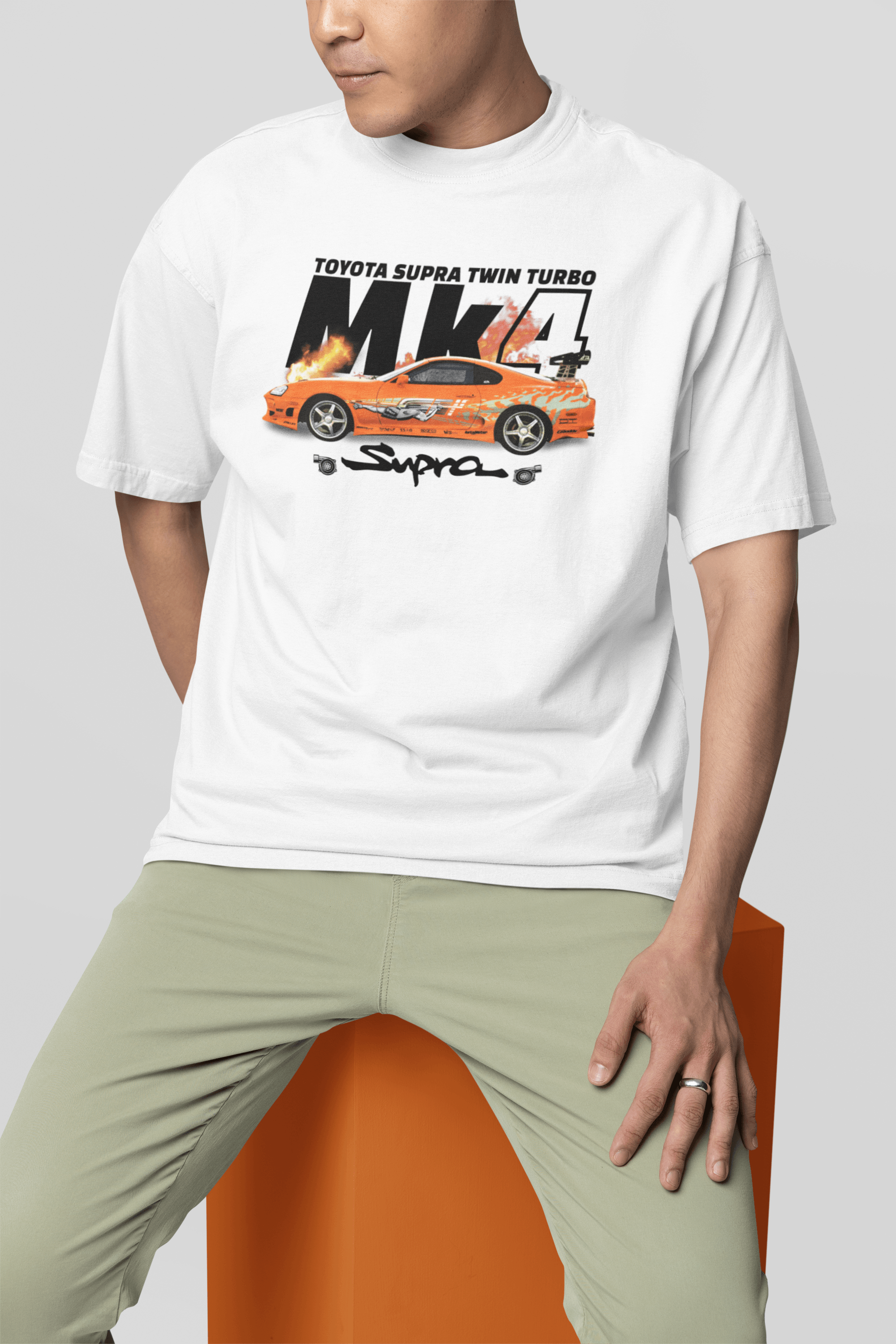 Camiseta Toyota Supra MK4 Twin Turbo - GTS48 - Loja GTS Custons