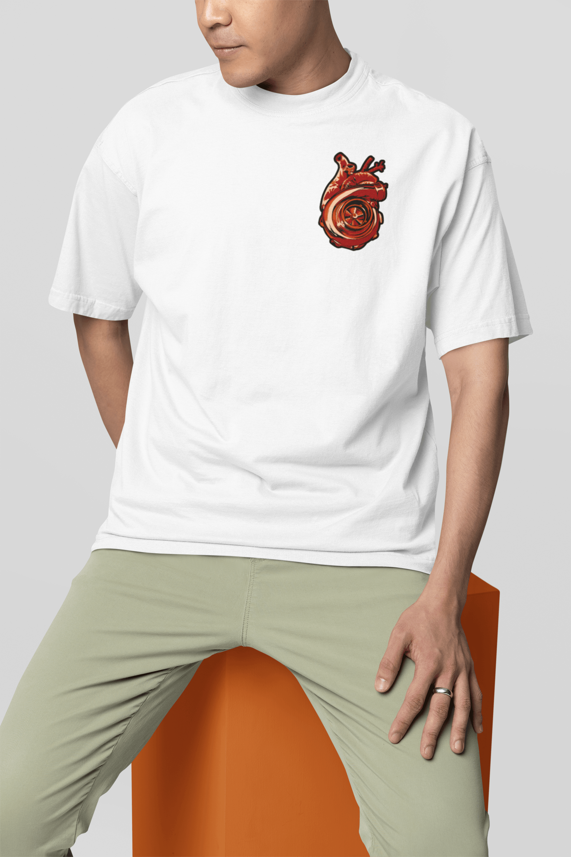 Camiseta Turbo Heart - GTS56 - Loja GTS Customs