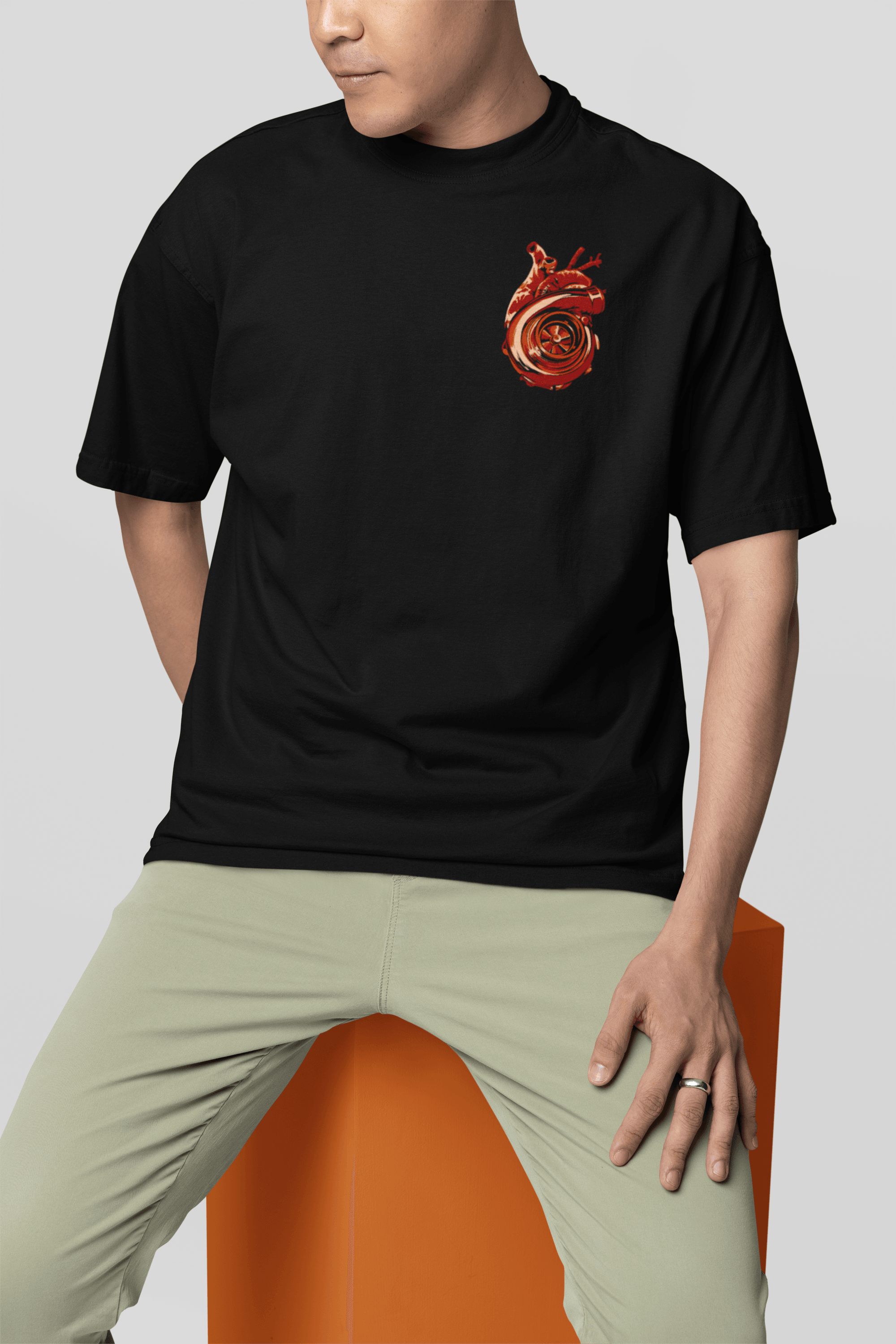 Camiseta Turbo Heart - GTS56 - Loja GTS Customs