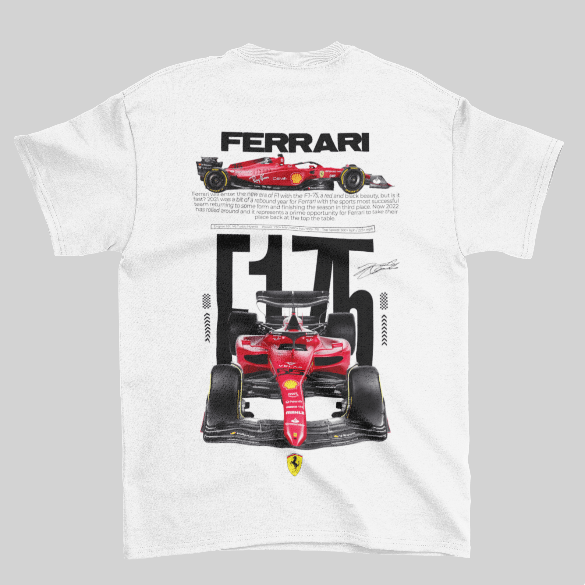 Camiseta Formula 1 Ferrari - GTS96