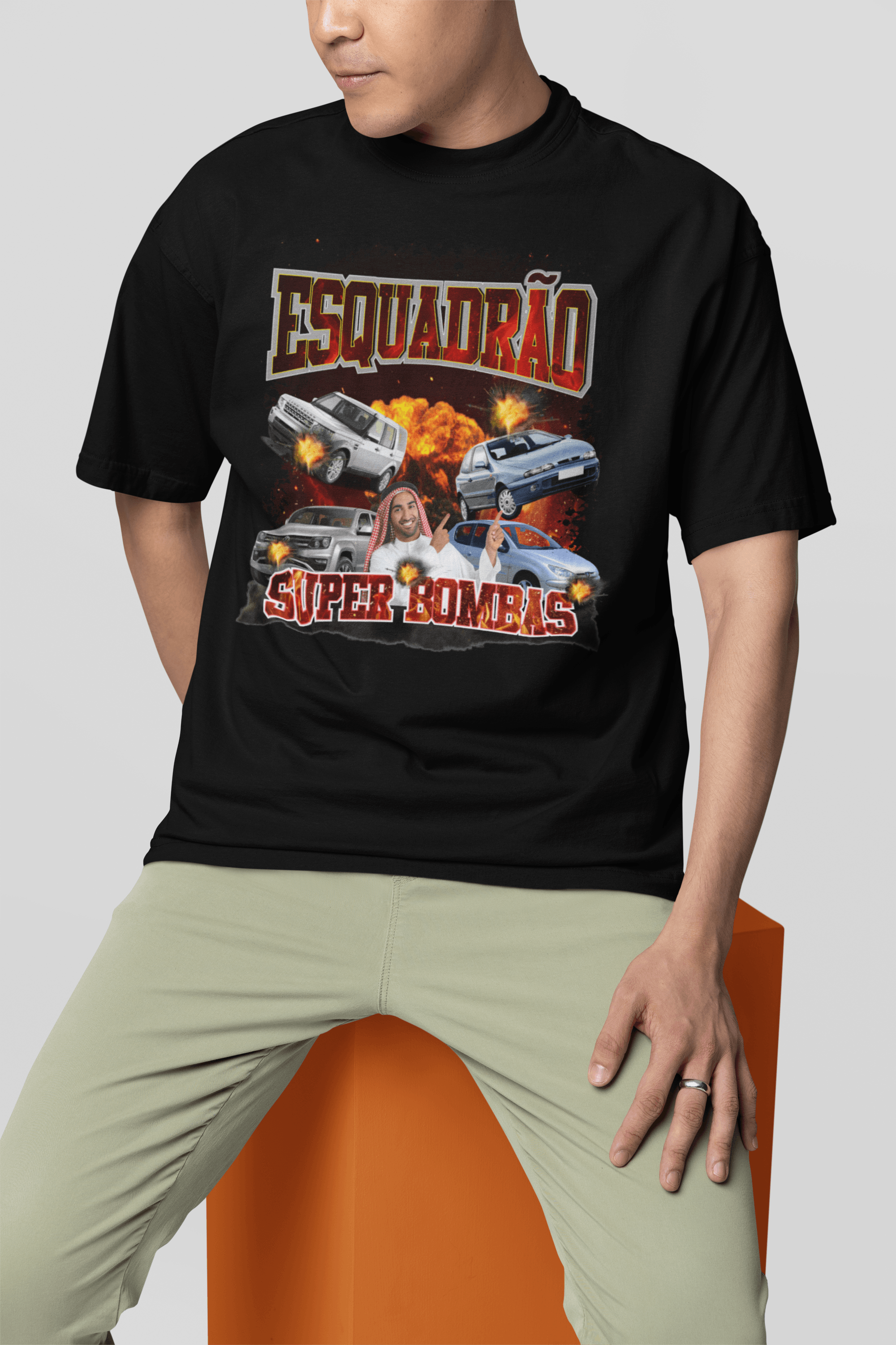 Camiseta Esquadrão Super Bombas - GTS63