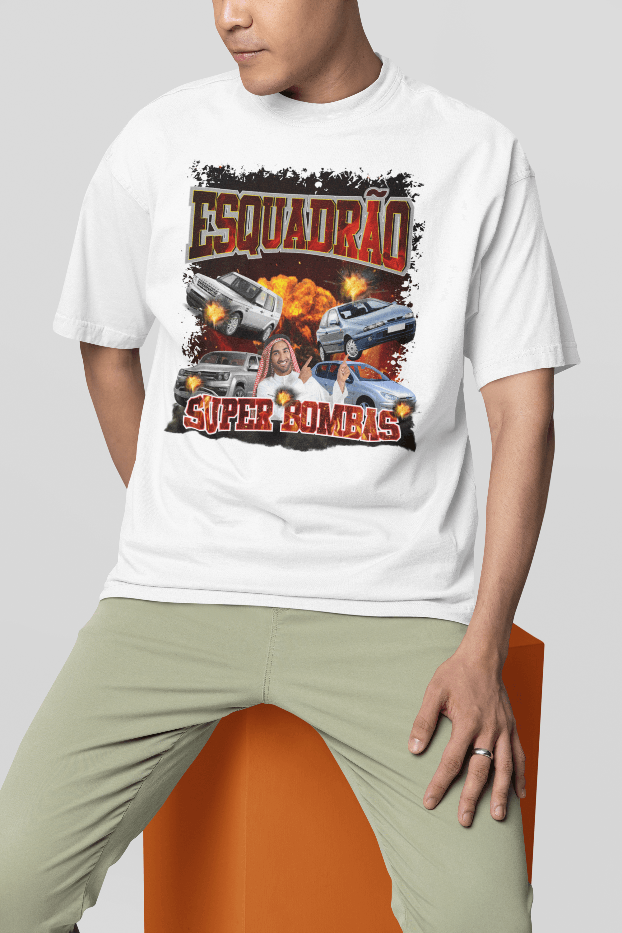 Camiseta Esquadrão Super Bombas - GTS63