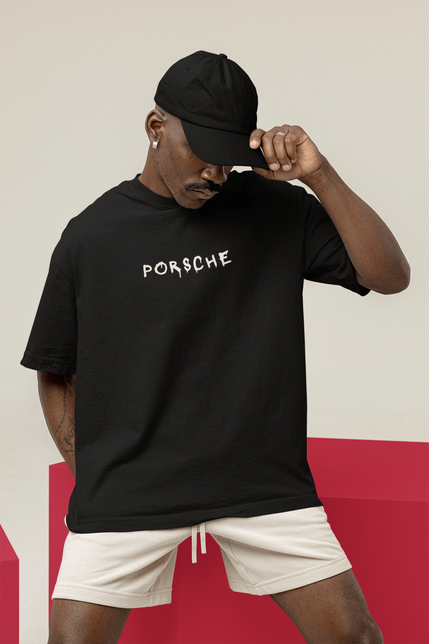 Camiseta Oversized Need Money For Porsche CLASSIC - GTS018