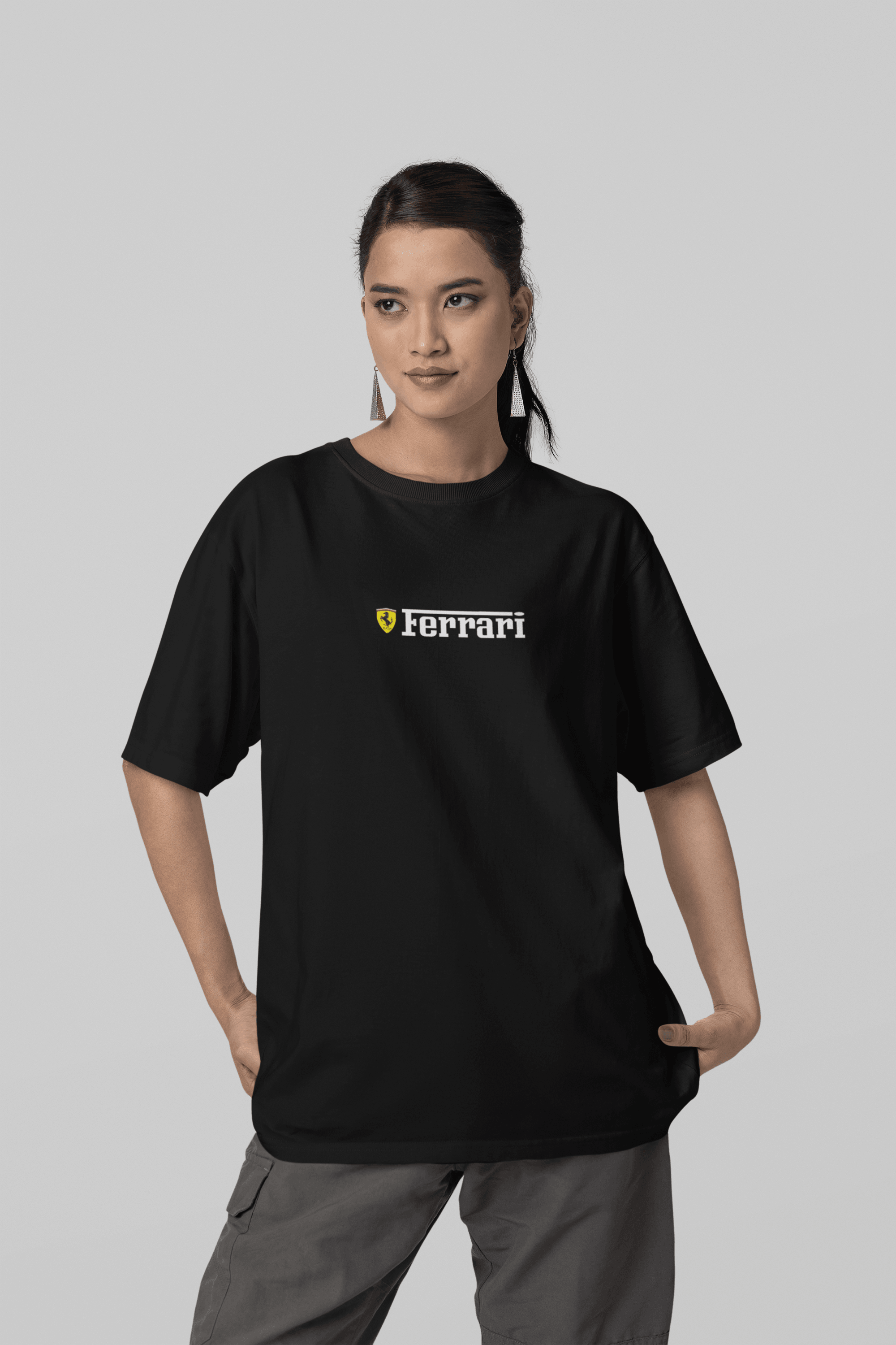 Camiseta Oversized Scuderia Ferrari Formula 1 - GTSO23