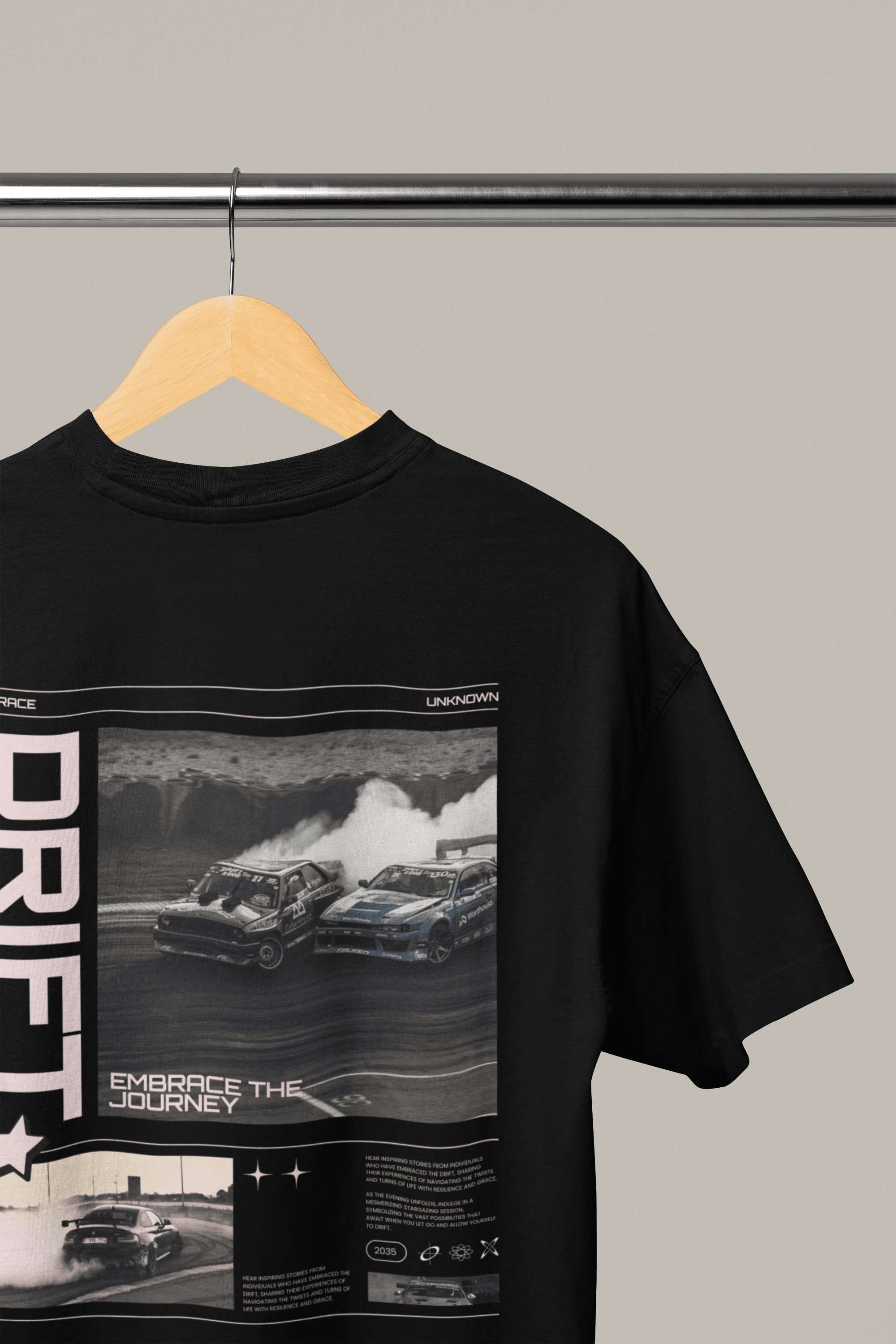 Camiseta Oversized Drift - GTSO13