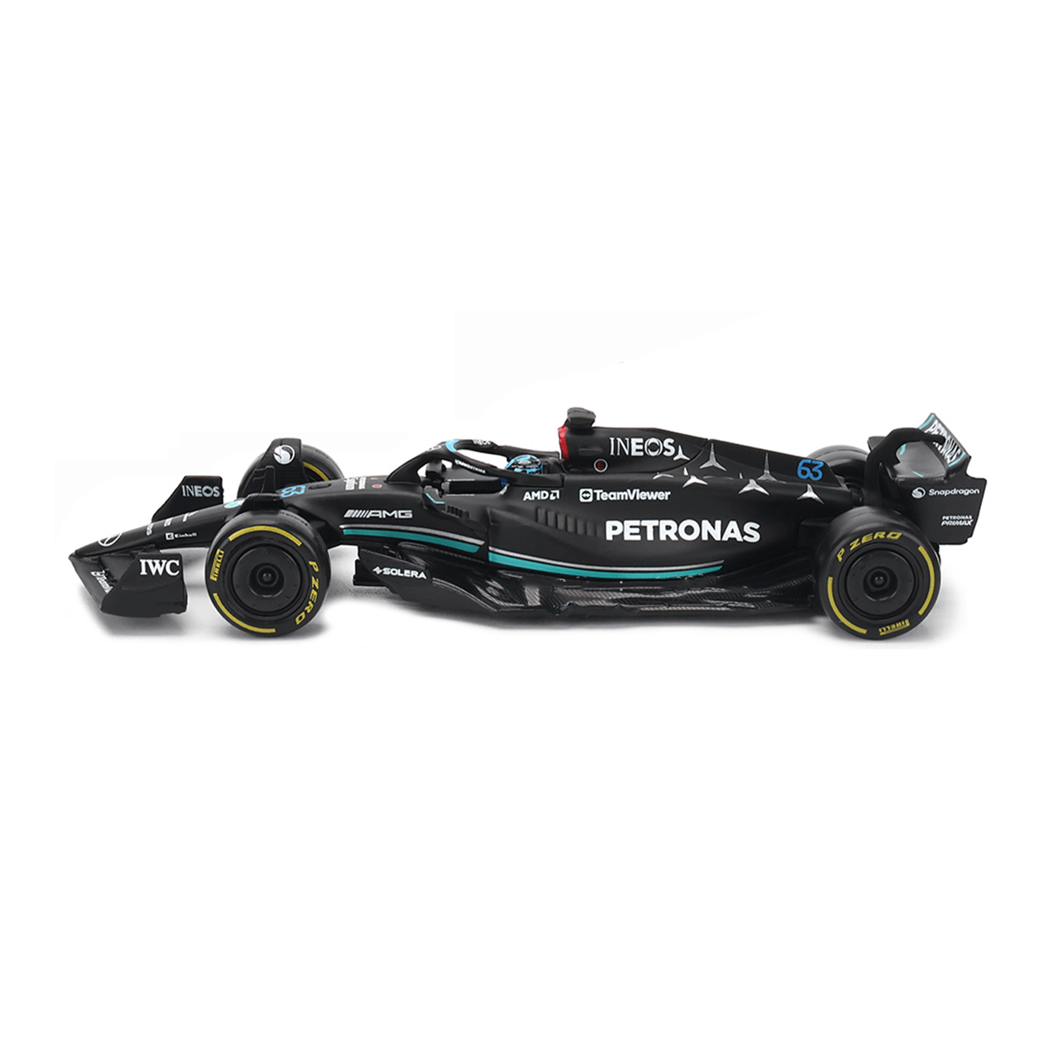 F1 Miniatura Mercedes-AMG W14 #63 George Russell 1:43