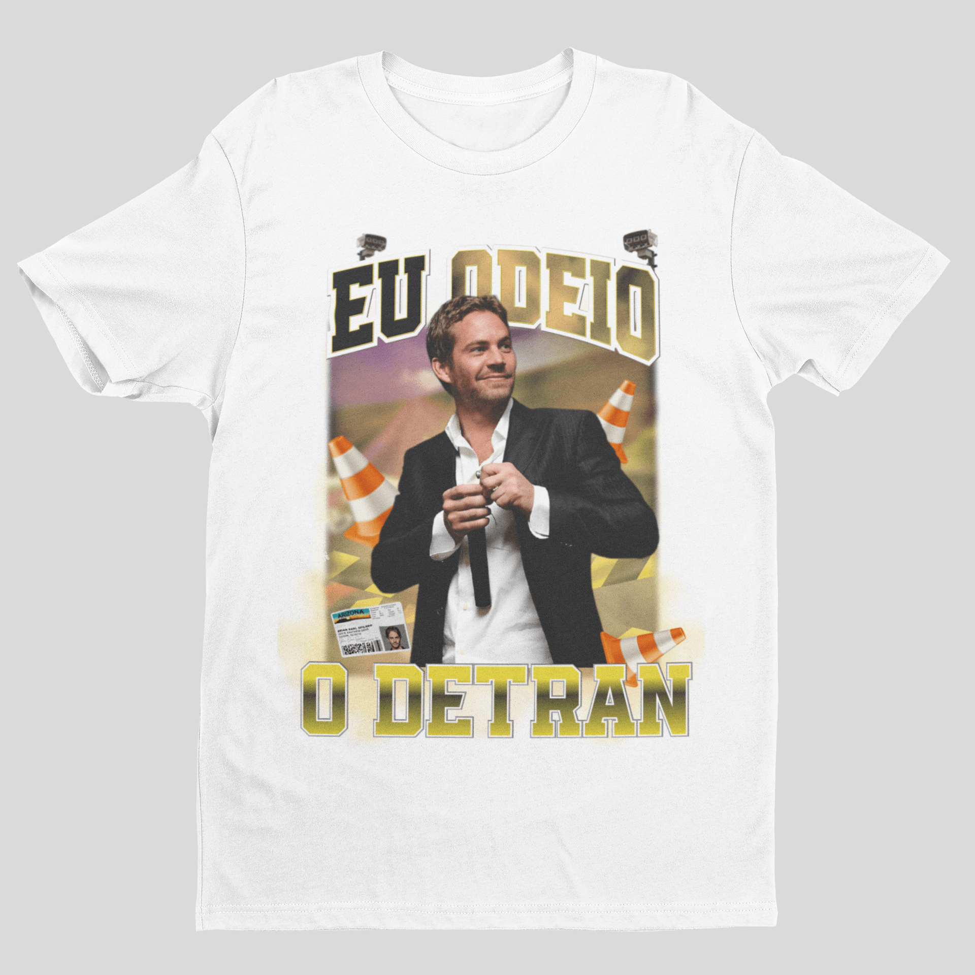 Camiseta Eu Odeio o Detran - GTS79